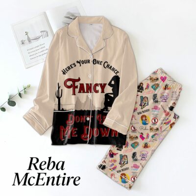 RBM Set Button Down Long Satin Pajamas NTH0224RBM05