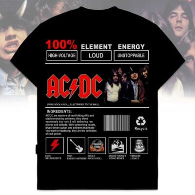 PREMIUM ACDC 3D T-SHIRT NTH3422LTT