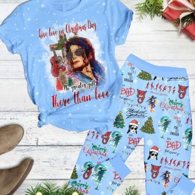 MCJS Set Short Sleeve T-shirt & Long pants Pajamas HDN1356NVH