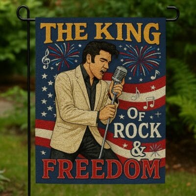 Elvis Presley Flag NHT250528153638