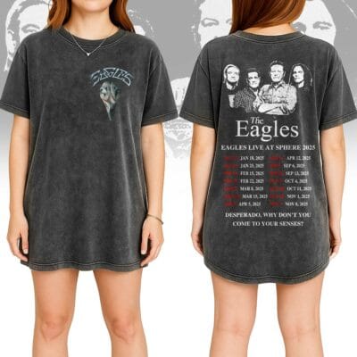 EAGL Washed Distressed T-shirt MNG4611NVH
