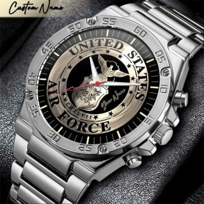 USAF Stainless Steel Hand Watch NTH4649LTT