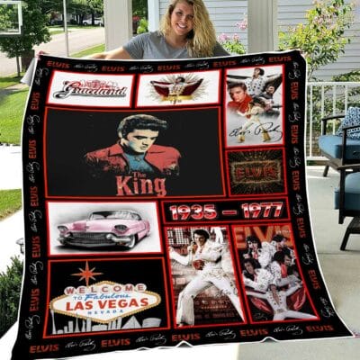 ELV Flannel Throw Blanket MNG4987NVH