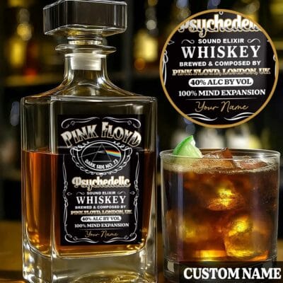PFLO Glass Whisky Bottle NTH4778LTT