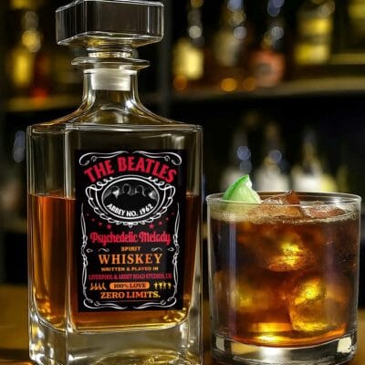 TBTL Glass Whisky Bottle NTH4782LTT