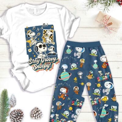 SNOO Set Short Sleeve T-shirt & Long pants Pajamas MNG6085NTS